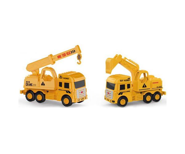Vehicule de construcție cu cabină două variante