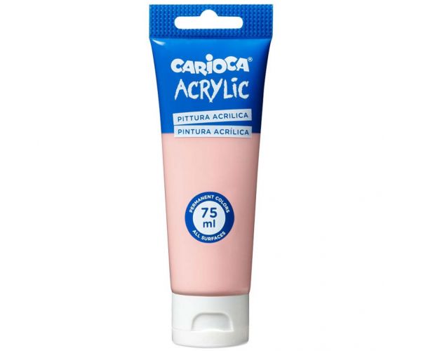 Acrylic 75ml-s akril festék rózsaszín színben - Carioca