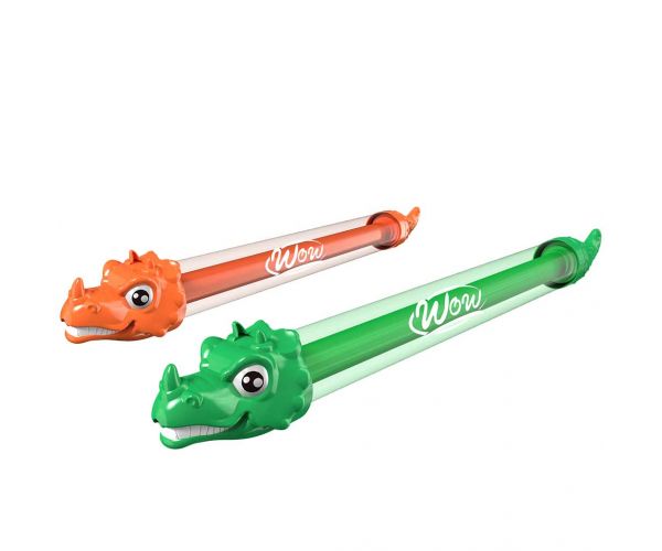 WaterWow: Pistol de apă cu pompă în formă de cap de dragon în mai multe culori 50cm 1buc