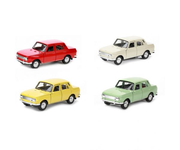 Welly: Mașinuță metalică model Wartburg 353, disponibilă în mai multe variante, 11cm