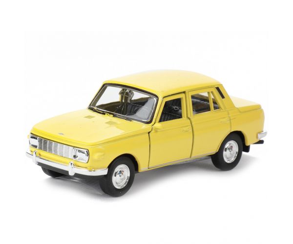 Welly: Mașinuță metalică model Wartburg 353, disponibilă în mai multe variante, 11cm