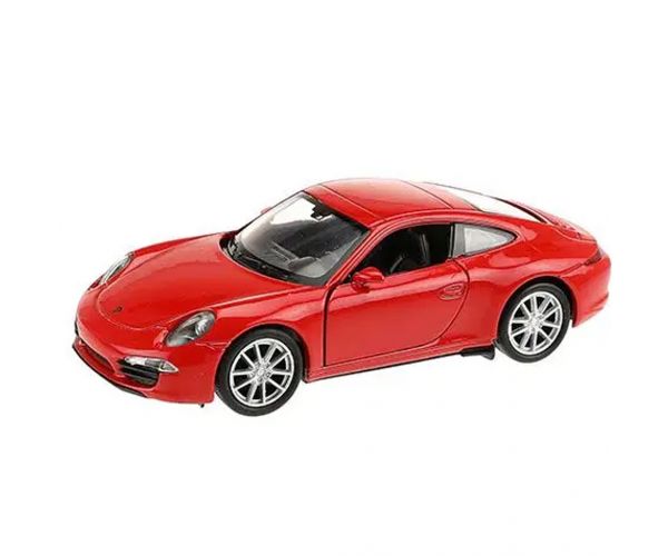 Welly: Model de mașină metalică Porsche 911 Carrera S, disponibil în mai multe variante, 11 cm
