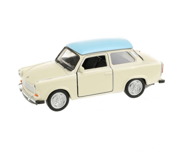 Welly: Model de mașină mică Trabant 601 din metal, disponibil în mai multe variante, 11 cm