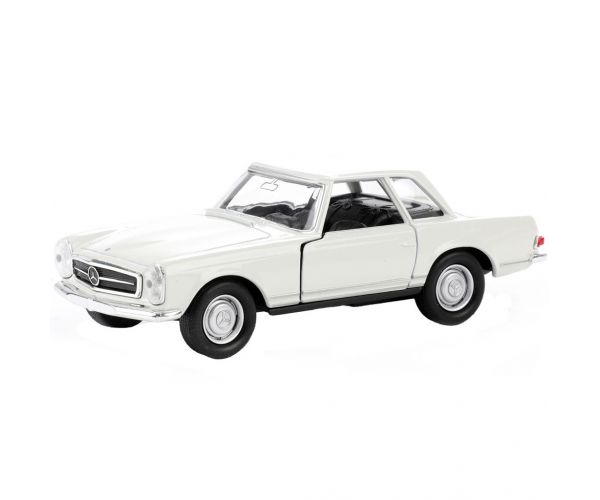 Welly: Model de mașinuță din metal Mercedes-Benz 1963 230SL, disponibil în mai multe variante, 11 cm