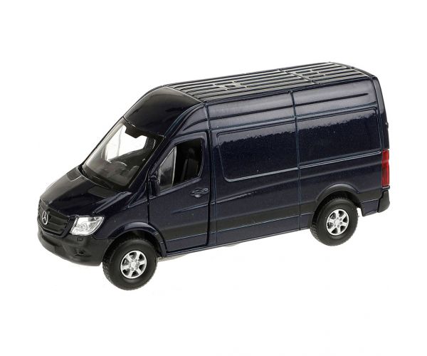 Welly: Model de mașinuță din metal Mercedes-Benz Sprinter, disponibil în mai multe variante, 11 cm