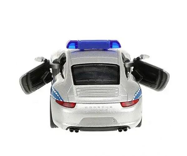 Welly: Porsche 911 mașinuță metalică de poliție, 11 cm