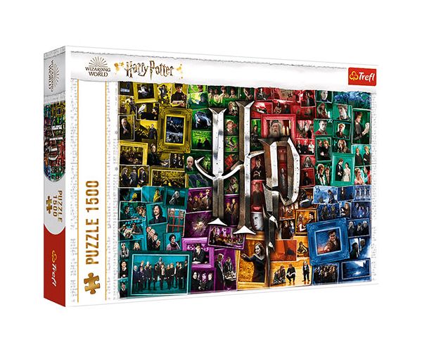 Wizarding World Harry Potter lumea magică 1500 bucăți puzzle - Trefl