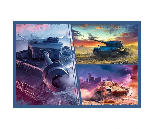 World of Tanks puzzle 2x200 de piese - Trefl
