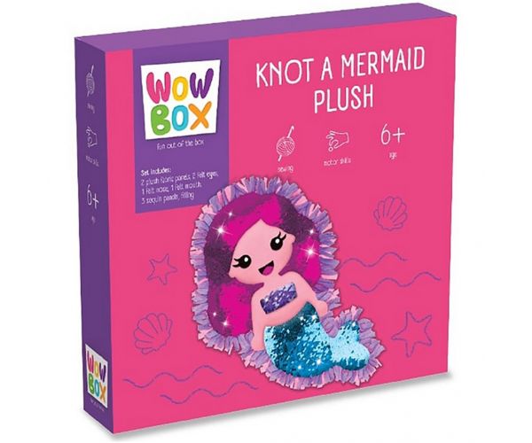 WowBox: Tricotează o sirenă! set de tricotat