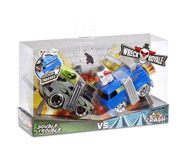 Wreck Royale Double Trouble vs King Crash set de joacă
