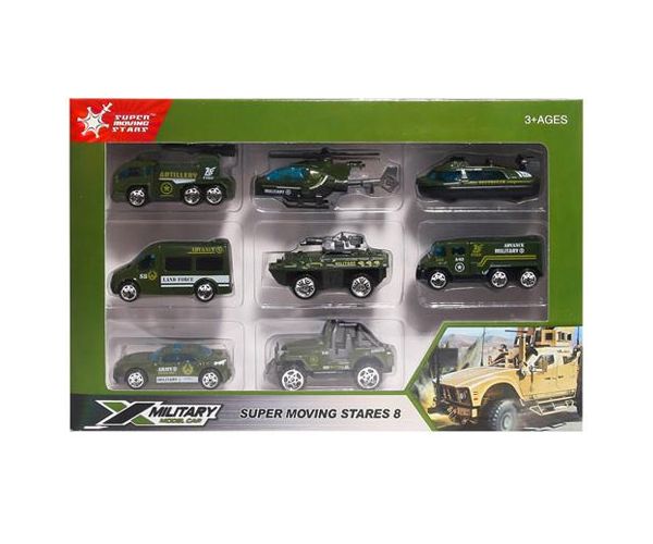 X-Military katonai kisautó szett 8db-os