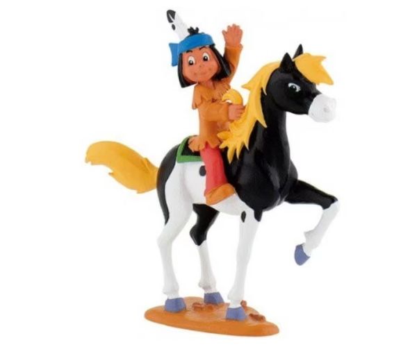 Yakari și prietenul figurină de joacă - Bullyland