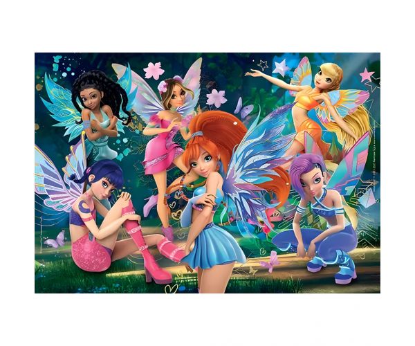 Zâna Winx Club puzzle cu 104 piese - Clementoni