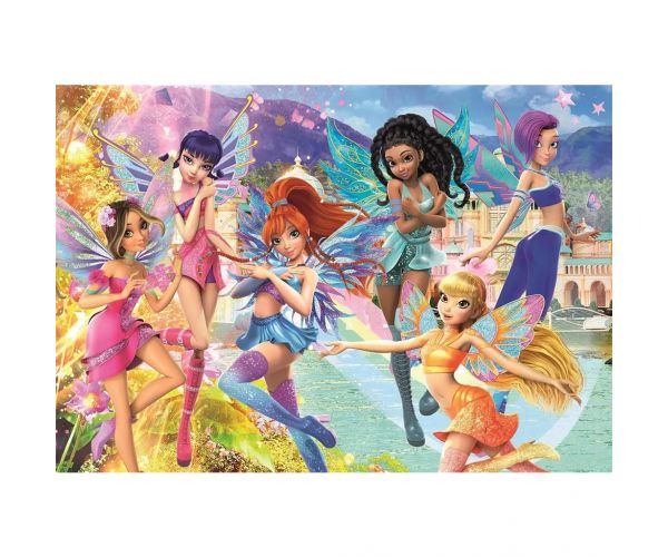 Zânele Winx Club, puzzle Super de 300 piese - Clementoni