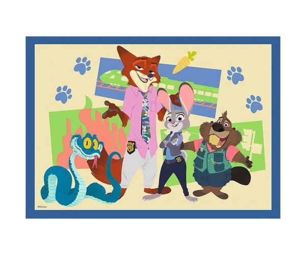 Zootropolis 2 – puzzle 4 în 1 cu 35-48-54-70 piese – Trefl